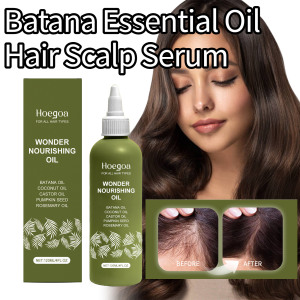 Batana Essential Hair Care Serum Deep Nourish Hair Roots Scalp Massage Serum Anti Frizzy&Dry Smoothing Soften Shiny Hair Care2026