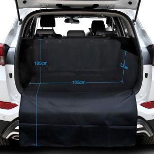Car Pet Seat Cover Trunk Mat Tarpaulin Waterproof 600D Oxford Cloth Dog Cat Back Seat Protection Pad