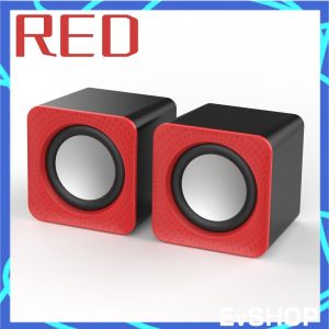 Mini USB Wired Gaming Speaker for Laptop PC Handphone Music Stereo Volume Control Audio Bass Portable Speakers Digital