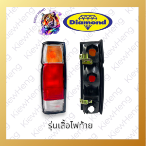 ไฟท้าย โคมไฟท้าย NISSAN FRONTIER ปี 2001 - 2006 นิสสัน ฟรอนเทียร์ ตอนเดียว ตราเพชร ไดมอนด์ Diamond
