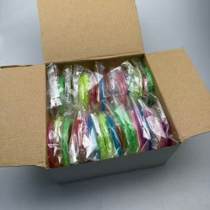 40 PCS/box Luminous Glowing Bracelets For Party Festivals Concerts Night Market Kids Toys