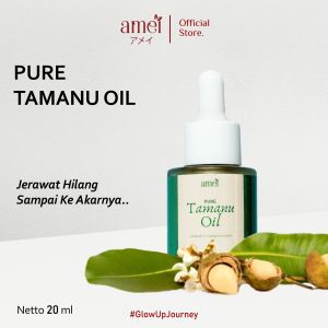 penghilang jerawat dan bekasnya paling ampuh kandungan Pure Tamanu Oil sudah BPOM ( amei official store )