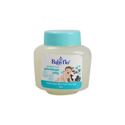 Babyflo Petroleum Jelly Powdery Fresh 50g