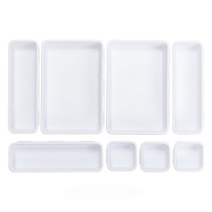COD Starlight Kotak Pembatas Penyekat 8pcs Organizer Laci Penyimpanan Multifungsi Partisi Laci Set Storage HRM331