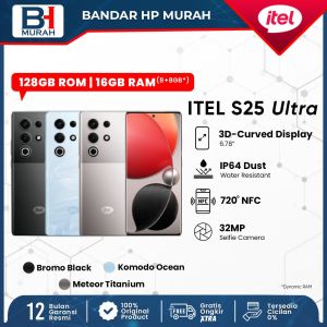 itel S25 Ultra RAM 8+8/128GB - 6.78"FHD+ Amoled 3D 120hz - 6.9mm Ultra Slim Design - Corning Gorila Glass 7i