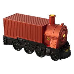 Small Container Styled Desktop Humidifier Small Space Air Hydrations with Fashion Train Look Plastic Texture for Room