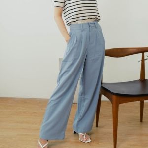 (BAYAR DITEMPAT) CELANA PANJANG WANITA Kulot Highwaist Loose Pants Yora Pants Premium Warna Terbaru Bisa COD