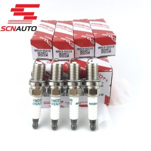 Bộ 4 Cái Bugi Denso Iridium Chân Ngắn Ren 14 Dùng Cho Toyota Vios Đời Cũ Và nhiều dòng xe ô tô khác ở mô tả 90919 - 01210