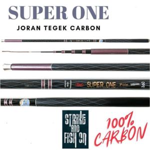 Joran Tegek Orca Super One 270 300 360  450 Carbon Kuat medium ruas panjang ringan