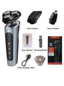 Portable Electric Shaver  Full Body Washing Beard Knife Electric Shaver For Men USB Rechargeable Shaver Home Care Cleaning Set 胡须刀电动