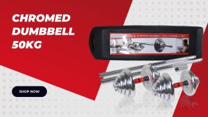 50KG Dumbbell & Barbell Set with Case