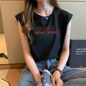 Zikoy 📍เสื้อยืดแขนกุด สีพื้นสกรีนลายอักษรภาษาอังกฤษตรงหน้าออก ดูหรูดูแพง 🔥 ของดีแบบนี้ห้ามพลาดกันนะจ๊ะ 💖🛍️👍🏻