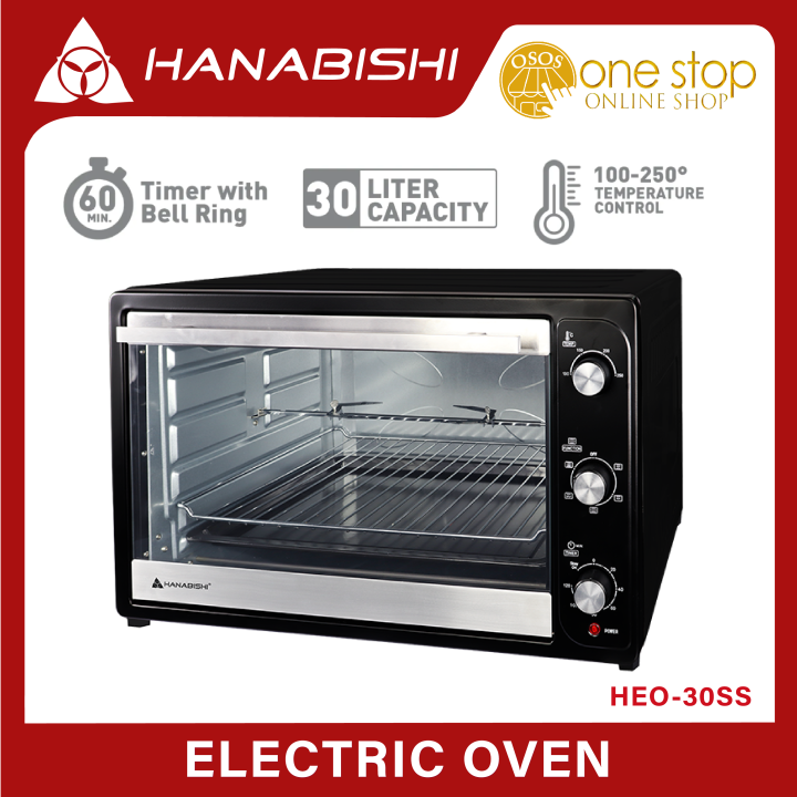 Hanabishi Original Convection Electric Oven for Baking 30L with ...