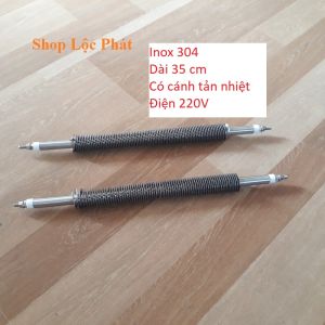 2 Thanh Nhiệt 200W 300 W 220V làm máy ấp trứng - Điện trở nhiệt không khí phụ kiện máy ấp trứng