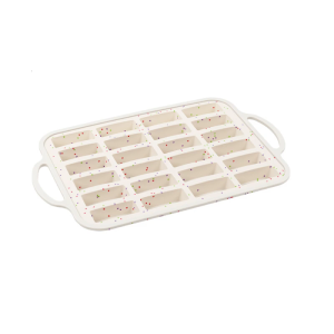 Silicones Cupcake Mold with Metal Frame Heat Resistant Nonstick Bakeware for Cakes Brownies Muffin Dessert Easy Storage