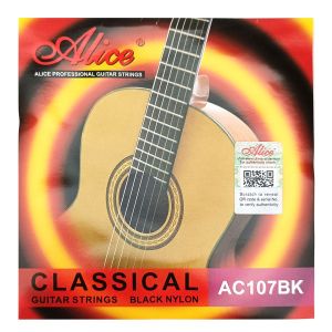 Alice AC107BK Senar Gitar Klasik Black Bronze Anti Karat