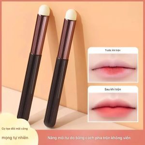 Cọ tán son môi mini đầu tròn siêu mịn – Tạo hiệu ứng ombre tự nhiên Không lem Makeup xinh mỗi ngày