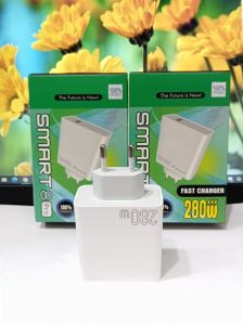 Batok Adapter HP INFNIX SMART 8 PRO 280W Fast Charger Support Fast Charging