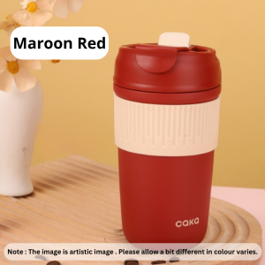 Porcelain Ceramic 450ml Portable Coffee Insulated Thermos Vacuum Flask Cup mug