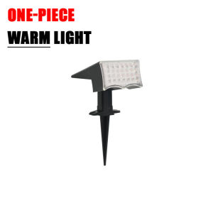 Solar Lamp Outdoor Lawn Lamp Garden Lamp Ground Plug 18 LED Solar Spot Lights 1800mAh Lawn Landscape Light Yard