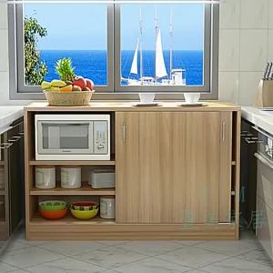 Urban Echo Simple Sideboard Cabinet Tea Cabinet Sliding Door