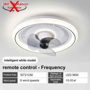 Smart Ceiling Fan Fans With Lights Remote Control Bedroom Decor Ventilator Lamp Air Invisible Blades Retractable Silent 46CM Ceiling Fan With Led Light 220V Remote Control Low Sealing Electric Fan 5 Blade Strong Wind Circulator For Home Bedroom