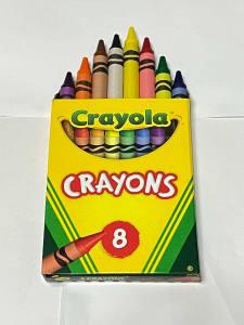 Crayola Crayons 8 Colors – Non-Toxic Wax Crayons for Kids School and Art Supplies