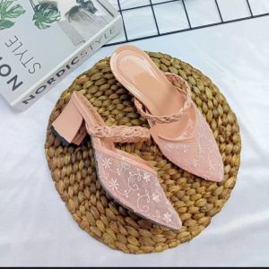 Sandal High Heels Wanita Terbaru 2022 Kondangan Kekinian Viral Sendal Hak Heels Wanita Dewasa Model Terbaru 2022 Elegan Simpel Hak Tahu 5 Cm