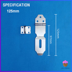 First Chioce  ตัวล็อคลิ้นชัก สายยู ตู้ ประตู อุปกรณ์ฮาร์ดแวร์ปรับปรุงบ้าน Padlock Door Latch Lock Hasp
