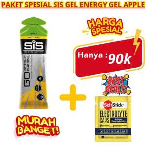 SIS GO ENERY GEL ISOTONIC TENAGA LARI SEPEDA OLAHRAGA GU STAMINA
