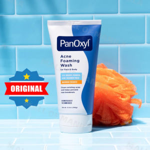 PanOxyl Acne Foaming Wash 10% Benzoyl Peroxide Acne Remover Acne Treatment Facial Cleanser 156g （NEW）