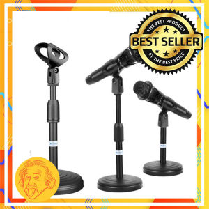 Holder Meja Mikrofon Stand Microphone Adjustable Dudukan Penyangga Mic - Penyangga Microphone - Alat Mic - Aksesoris Microphone by Einstein-Store