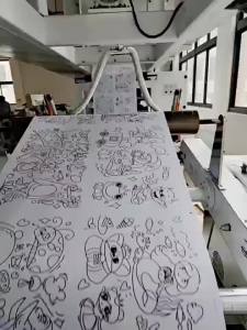 Hot Kids Drawing Toys Sticky Coloring Roll Paper DIY Graffiti Scroll Color Filling Paper Painting Educational Toys for Girl Gift2026