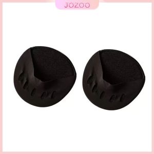 Jozoo Half Palm Invisible Five Finger Socks Womens Thin Breathable Sweat Absorbing Cotton Sole Sock