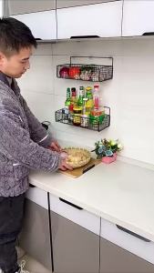 Kệ Lưới Đựng Đồ Nhà Tắm Dán Tường - Kệ Nhà Tắm- Kệ Để Bồn Cầu - Tiện Lợi Dùng Cho Mọi Vị Trí