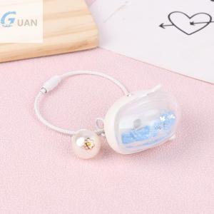 [COD] GUAN พวงกุญแจปลาโลมาตลกกับของเหลวสำหรับกุญแจรถพวงกุญแจบ้านปลาวาฬน่ารักพวงกุญแจกระเป๋าถือหญิงพวงกุญแจเครื่องประดับของขวัญ