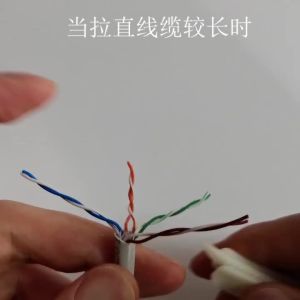 Easy to use CAT5 CAT6 plastic wire untwisting tool wire separator tool wire straightener