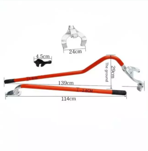 BABEDUO Titan Supertools 3 pcs Truck Tire Changer Tire Mount Demounting Tool Kit Tubeless Extra Bead Keeper