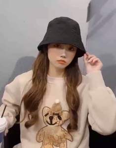 หมวกบักเก็ต หมวกปีกแคบ ทรงวินเทจ มินิมอลเกาหลี ผ้าดี ใส่สบาย ทรงสวยมาก