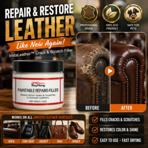 Leather Repair Cream Leather Restorer Conditioner Car Seat Leather Crack Repair Anti Aging Protection Leather Care