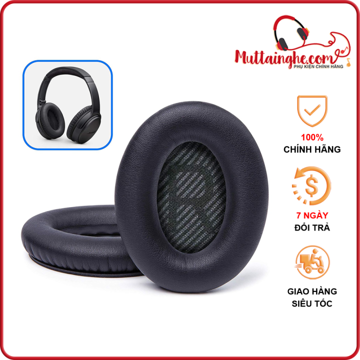 Mút Đệm Cho Tai Nghe Trùm Đầu Bose Quietcomfort 35 (Qc35) Và Qc35