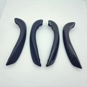 Carbon Black Car Interior Front Left Right Door Handle Kit For Renault Megane 3 MK3 Fluence 2008-2016 809540001R 809600007R