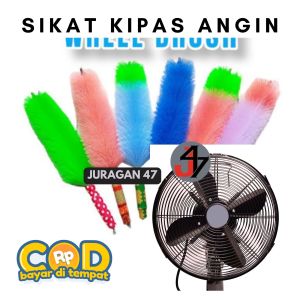 Sikat Kipas Angin Meja Sofa Laci Bahan Lembut Dan Fleksibel - Kemoceng Sulak Sikat Pembersih Kipas Angin