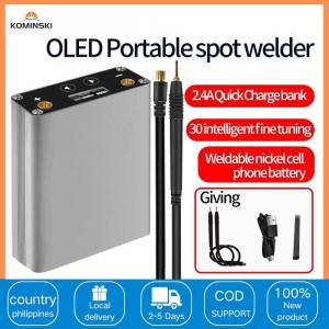 【COD】Spot welder digital Spot Welding Machine 18650 Lithium Battery Welding Device With Ammeter
