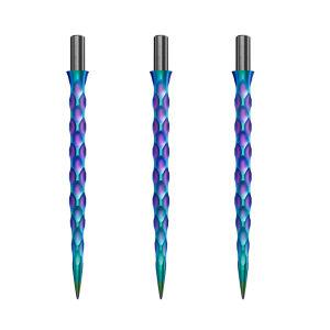 CUESOUL 3pcs 29/33/37/41/45mm Dart Steel Tips TOUCH 2nd Generation Flared Colored Dart Replacement Points Pins