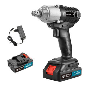 บล็อกแบต บล็อกไฟฟ้าไร้สาย ประแจไฟฟ้าไร้สาย สามารถเพิ่มดอกสว่านได้ Brushless Electric Wrench แบต2ก้อน คุณภาพสูง