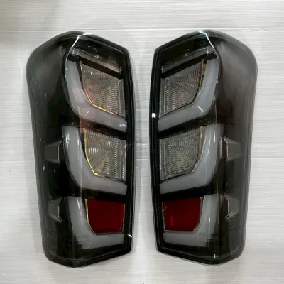 ไฟท้าย D-max 2012-2019 ไฟ LED ทั้งชุด โฉมใหม่ เปลี่ยนหลอดไม่ได้ เบ้าตรง ปลั๊กตรง ไม่ต้องแปลง ราคาต่อ1คู่ค่ะ