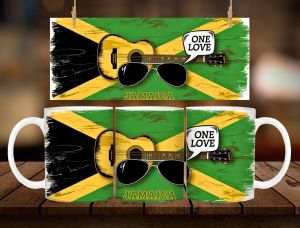 Jamaica Souvenir Mug 11oz with Gift Box – Vintage Design Ceramic Coffee Mug | Pasalubong Gift