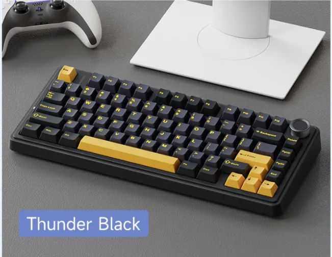 Bàn phím cơ không dây Aula F75, Hotswap 5 pin, 3 Modes, Led RGB, Gasket 5 lớp, đã custom bởi Nhà Sản Xuất | BigBuy360 - bigbuy360.vn Bàn phím cơ không dây Aula F75, Hotswap 5 pin, 3 Modes, Led RGB, Gasket 5 lớp, đã custom bởi Nhà Sản Xuất | BigBuy360 - bigbuy360.vn