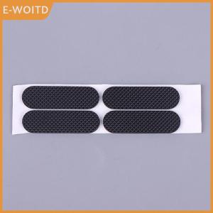 【E-WOITD】 4PCS Black Rubber Feet Thickness 1.8mm Anti-slip Self-adhesive Silicone Shockproof Protective Pad For Keyboard Base Cabinet